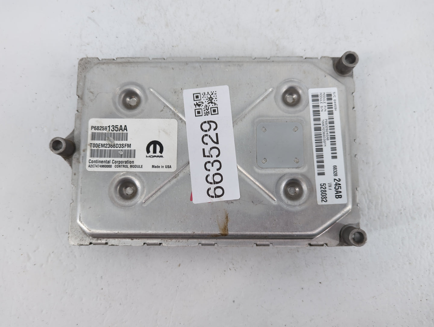 2016-2019 Dodge Journey PCM Engine Control Computer ECU ECM PCU OEM P/N:P68328245AB P68259135AA Fits Fits 2016 2017 2018 201