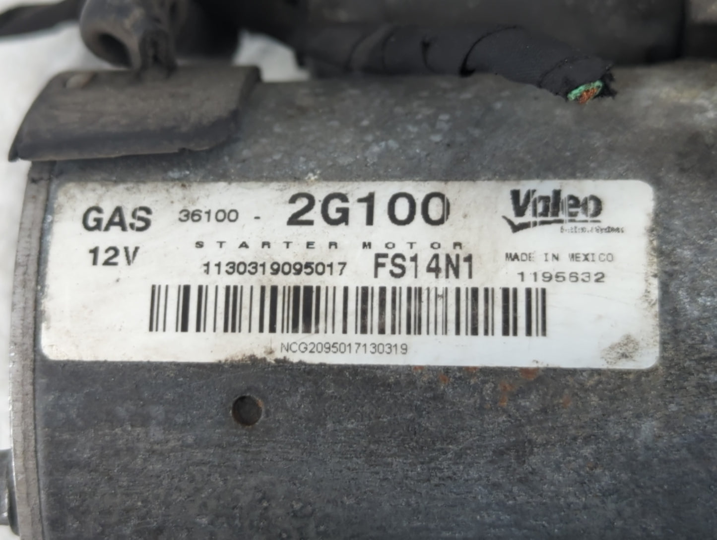 2011-2019 Dodge Journey Car Starter Motor Solenoid OEM P/N:36100-2G100 Fits OEM Used Auto Parts - Oemusedautoparts1.com