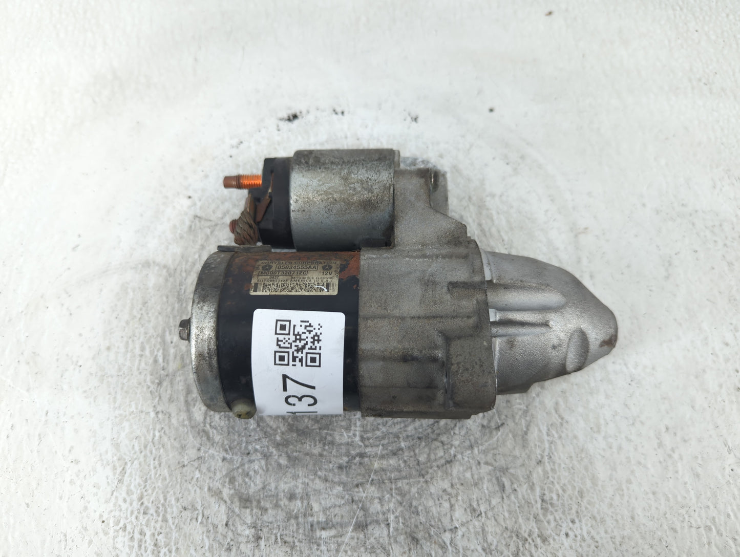 2009-2020 Dodge Journey Car Starter Motor Solenoid OEM P/N:05034555AA M000T32071ZC Fits OEM Used Auto Parts - Oemusedautopar
