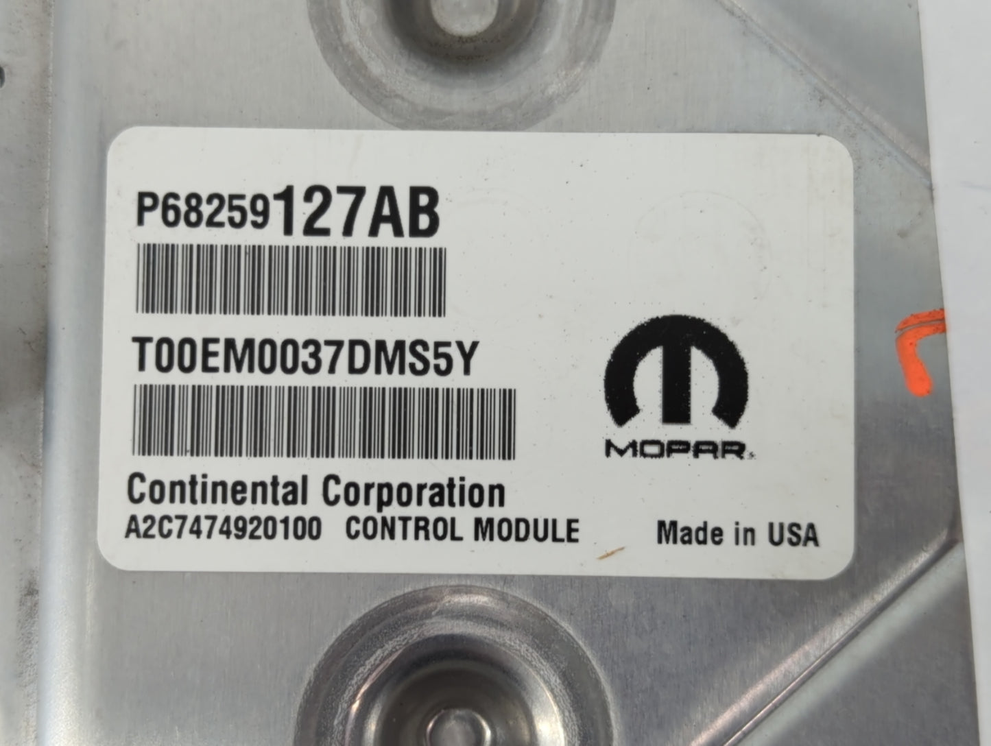 2016-2020 Dodge Journey PCM Engine Control Computer ECU ECM PCU OEM P/N:P68259127AB Fits Fits 2016 2017 2018 2019 2020 OEM U