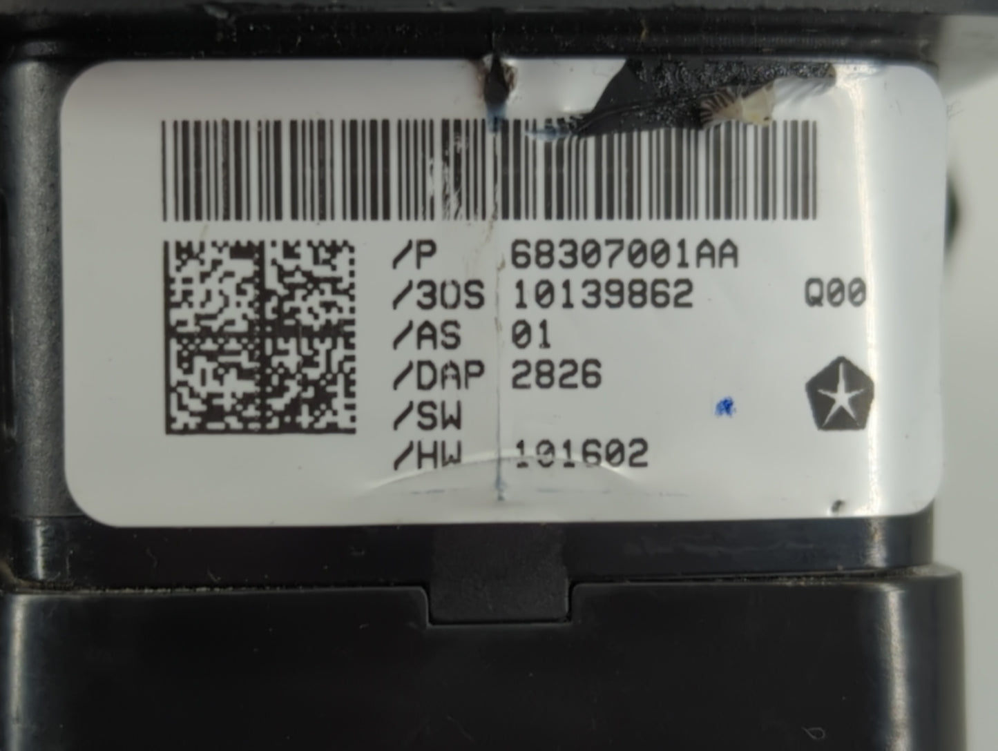 2018-2020 Dodge Journey Master Power Window Switch Replacement Driver Side Left P/N:10139862 68307001AA Fits Fits 2018 2019 