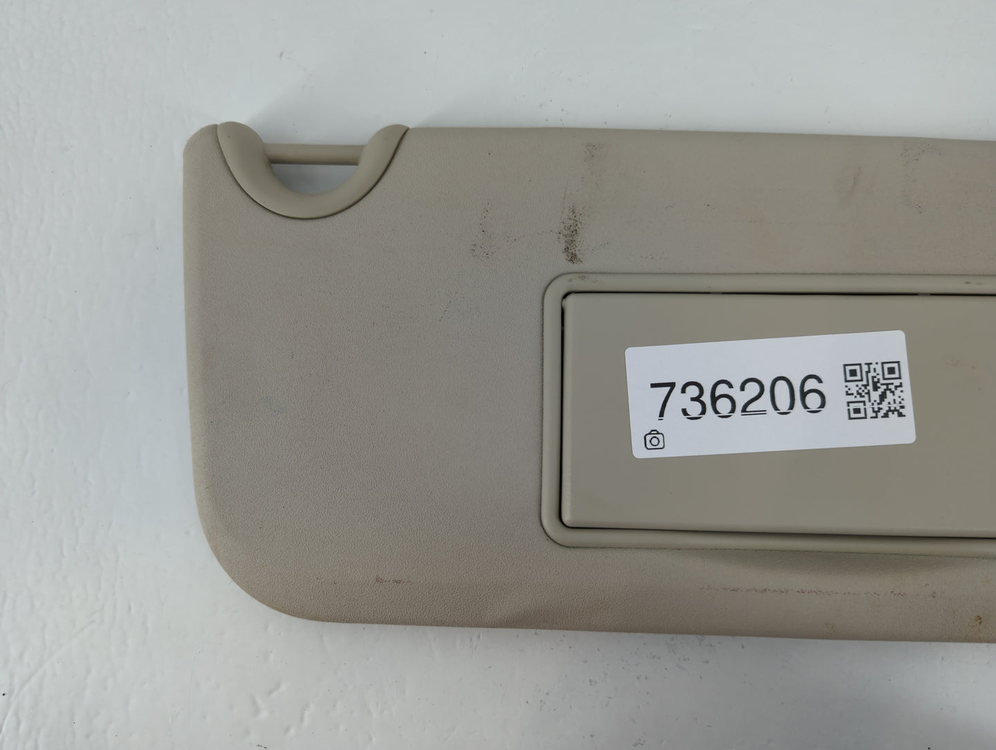 2017 Dodge Journey Sun Visor Shade Replacement Passenger Right Mirror Fits OEM Used Auto Parts - Oemusedautoparts1.com