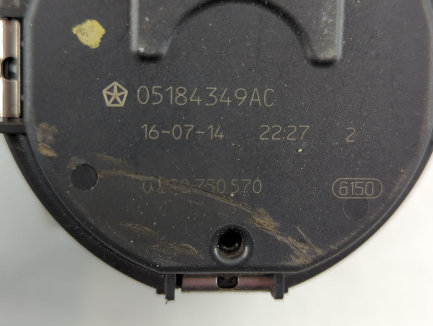 2011-2019 Dodge Journey Throttle Body P/N:05184349AC Fits Fits 2011 2012 2013 2014 2015 2016 2017 2018 2019 2020 2021 2022 O