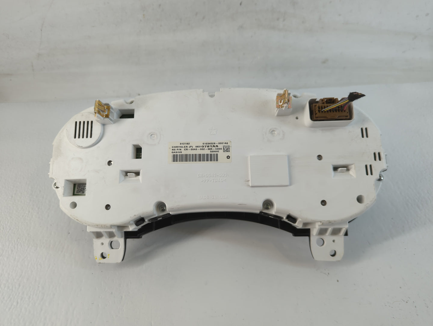 2017 Dodge Journey Instrument Cluster Speedometer Gauges P/N:86310781AA Fits OEM Used Auto Parts - Oemusedautoparts1.com
