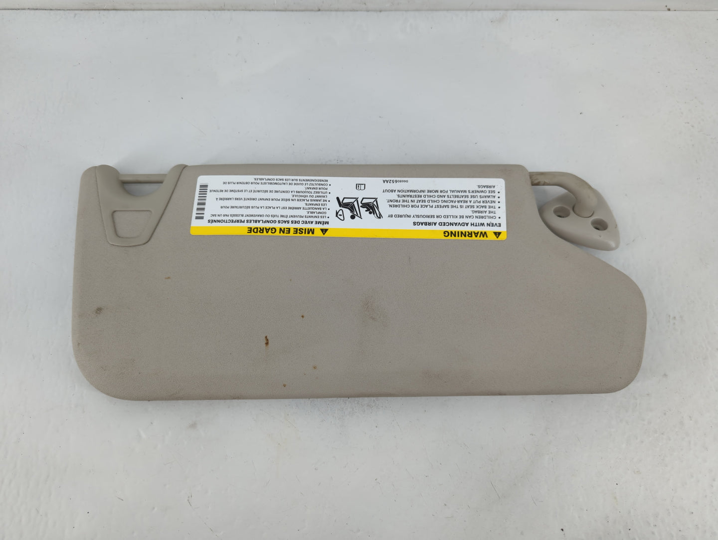 2017 Dodge Journey Sun Visor Shade Replacement Driver Left Mirror Fits OEM Used Auto Parts - Oemusedautoparts1.com