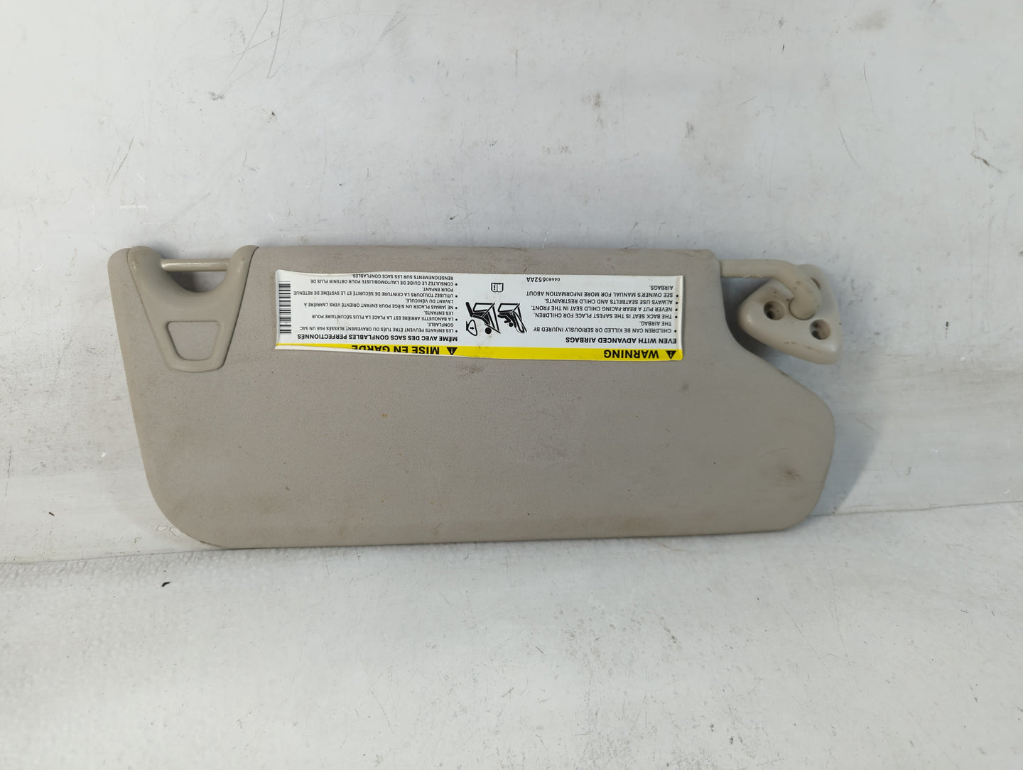 2017 Dodge Journey Sun Visor Shade Replacement Driver Left Mirror Fits OEM Used Auto Parts - Oemusedautoparts1.com