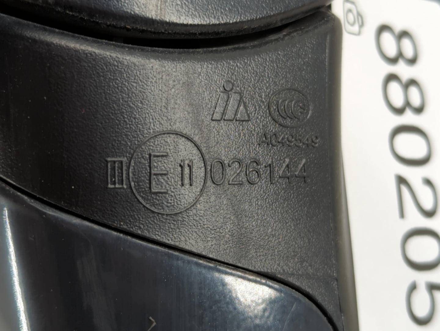 2017 Dodge Journey Passenger Side View Mirror - Right Door Mirror OEM Used - Oemusedautoparts1.com