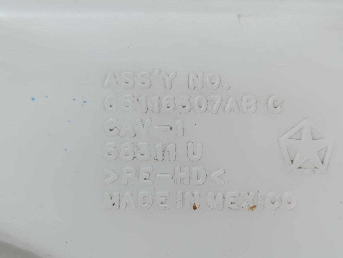 2017 Dodge Journey Windshield Washer Fluid Reservoir Bottle 883688 - Oemusedautoparts1.com