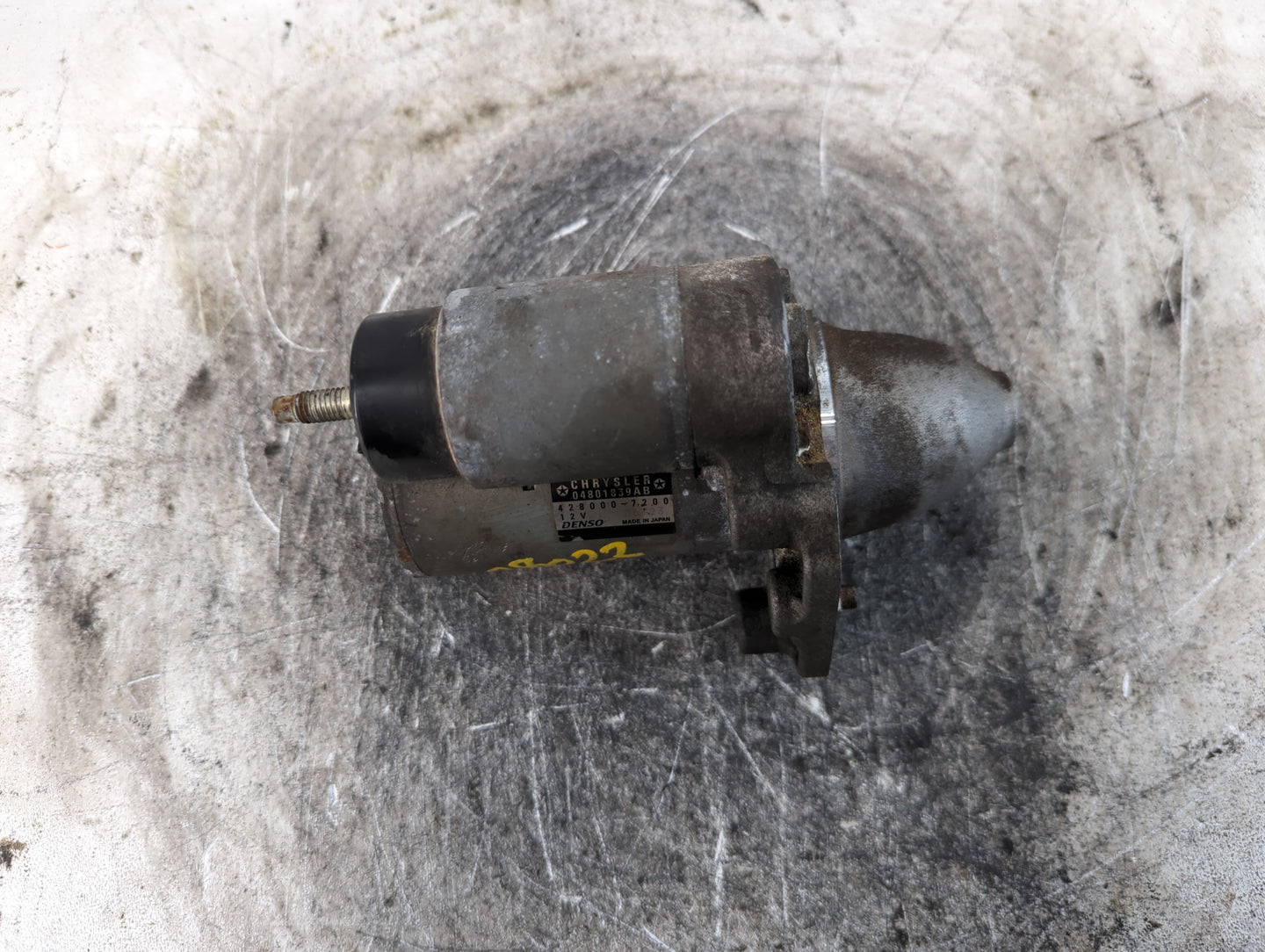 2011-2019 Dodge Journey Car Starter Motor Solenoid OEM P/N:428000-7200 04801839AB Fits OEM Used Auto Parts - Oemusedautopart