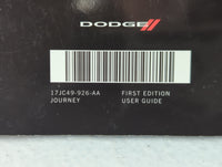 2017 Dodge Journey Owners Manual Book Guide P/N:17JC49-926-AA OEM Used Auto Parts - Oemusedautoparts1.com
