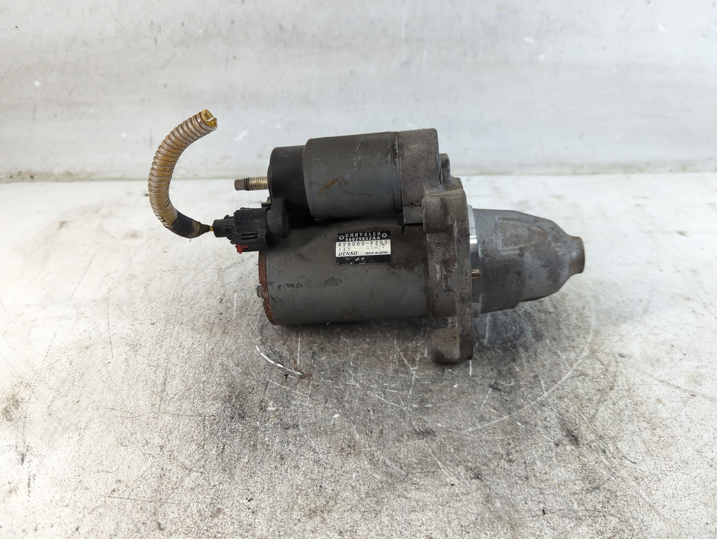 2017 Dodge Ram 1500 Car Starter Motor Solenoid OEM P/N:428000-9300 56029852AA Fits OEM Used Auto Parts - Oemusedautoparts1.c