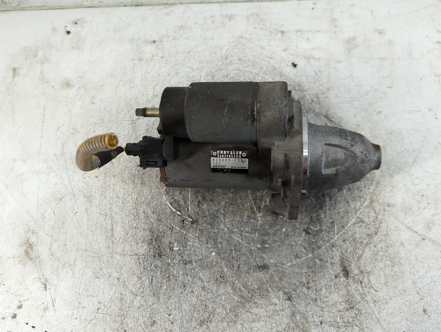 2017 Dodge Ram 1500 Car Starter Motor Solenoid OEM P/N:428000-9300 56029852AA Fits OEM Used Auto Parts - Oemusedautoparts1.c