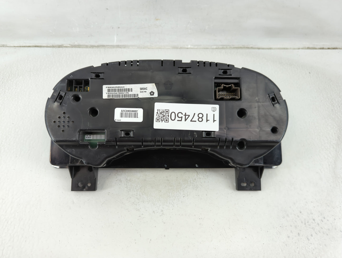 2017 Dodge Ram 1500 Instrument Cluster Speedometer Gauges P/N:P68302585AC Fits OEM Used Auto Parts - Oemusedautoparts1.com