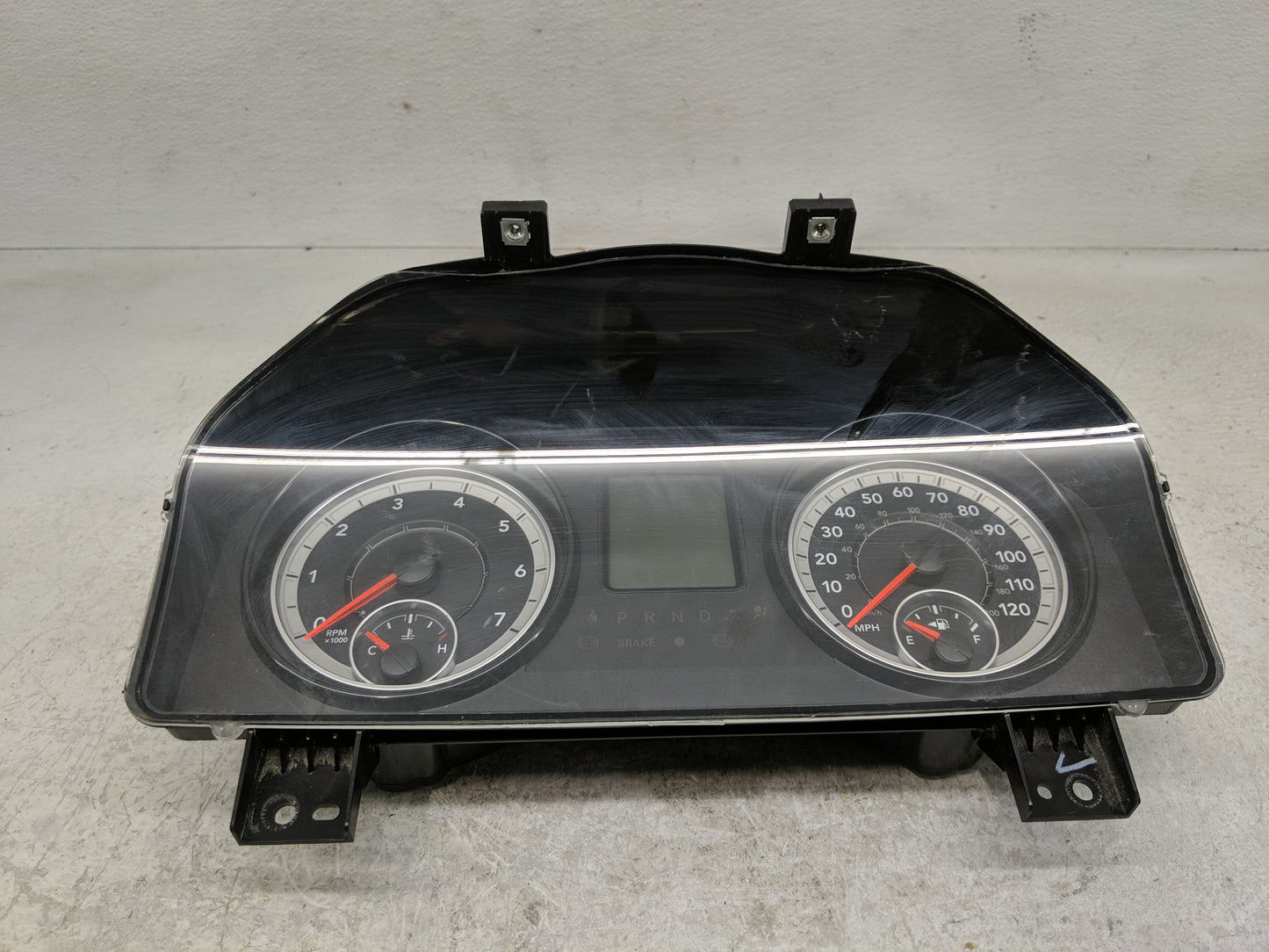 2017 Dodge Ram 1500 Instrument Cluster Speedometer Gauges P/N:P68340660AB Fits OEM Used Auto Parts - Oemusedautoparts1.com