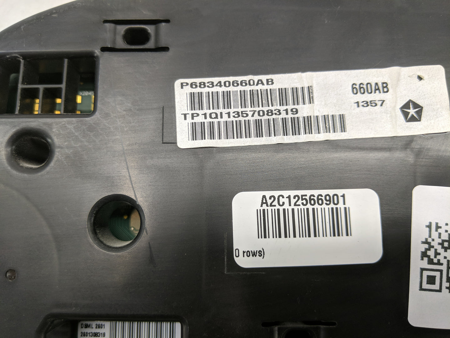 2017 Dodge Ram 1500 Instrument Cluster Speedometer Gauges P/N:P68340660AB Fits OEM Used Auto Parts - Oemusedautoparts1.com