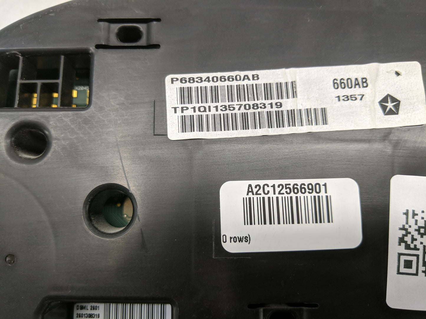 2017 Dodge Ram 1500 Instrument Cluster Speedometer Gauges P/N:P68340660AB Fits OEM Used Auto Parts - Oemusedautoparts1.com