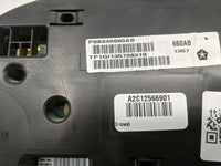 2017 Dodge Ram 1500 Instrument Cluster Speedometer Gauges P/N:P68340660AB Fits OEM Used Auto Parts - Oemusedautoparts1.com
