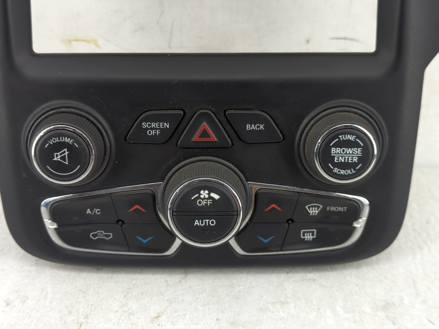2017 Dodge Ram 1500 Climate Control Module Temperature AC/Heater Replacement P/N:16565101 1UJ97DX9AJ Fits OEM Used Auto Part