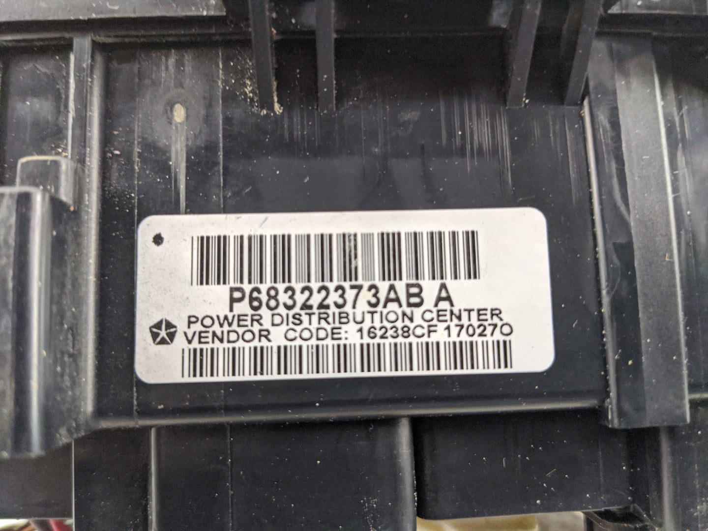 2017 Dodge Ram 1500 Fusebox Fuse Box Panel Relay Module P/N:P68322373AB Fits OEM Used Auto Parts - Oemusedautoparts1.com