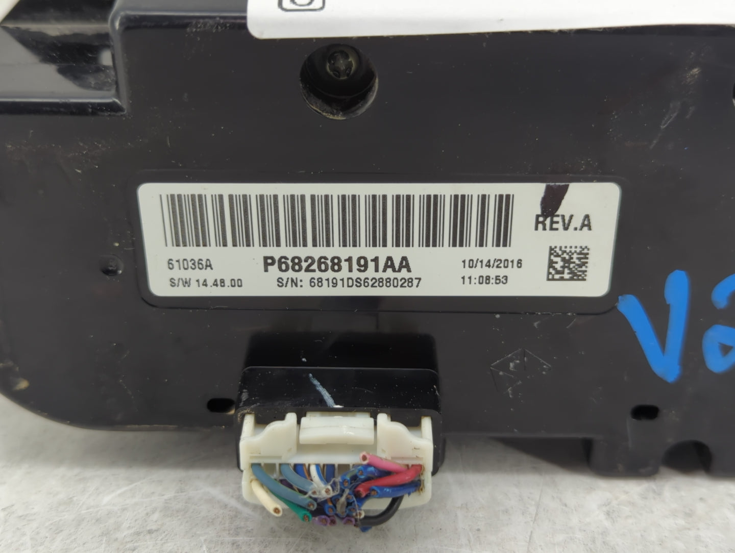 2017 Dodge Ram 1500 Climate Control Module Temperature AC/Heater Replacement P/N:68268191AA Fits OEM Used Auto Parts - Oemus