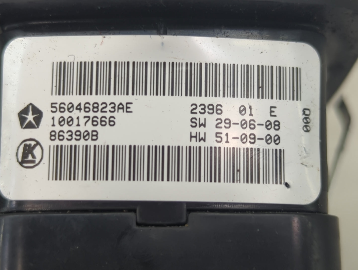 2017 Dodge Ram 1500 Master Power Window Switch Replacement Driver Side Left P/N:56046823AE Fits Fits 2016 2018 2019 2020 202