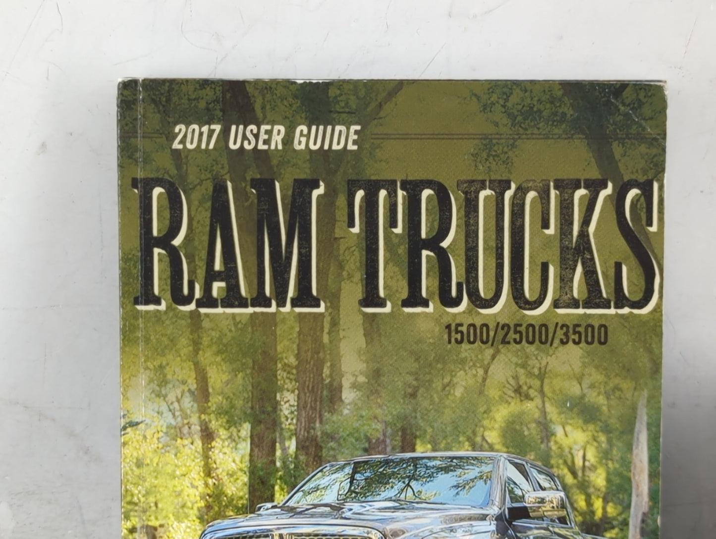 2017 Dodge Ram 1500 Owners Manual Book Guide P/N:17D241-926-AA OEM Used Auto Parts - Oemusedautoparts1.com