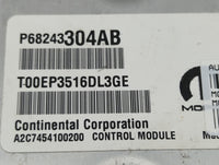 2017 Dodge Ram 1500 PCM Engine Control Computer ECU ECM PCU OEM P/N:P68243304AB T00EP3516DL3GE Fits Fits 2016 2018 2019 2020