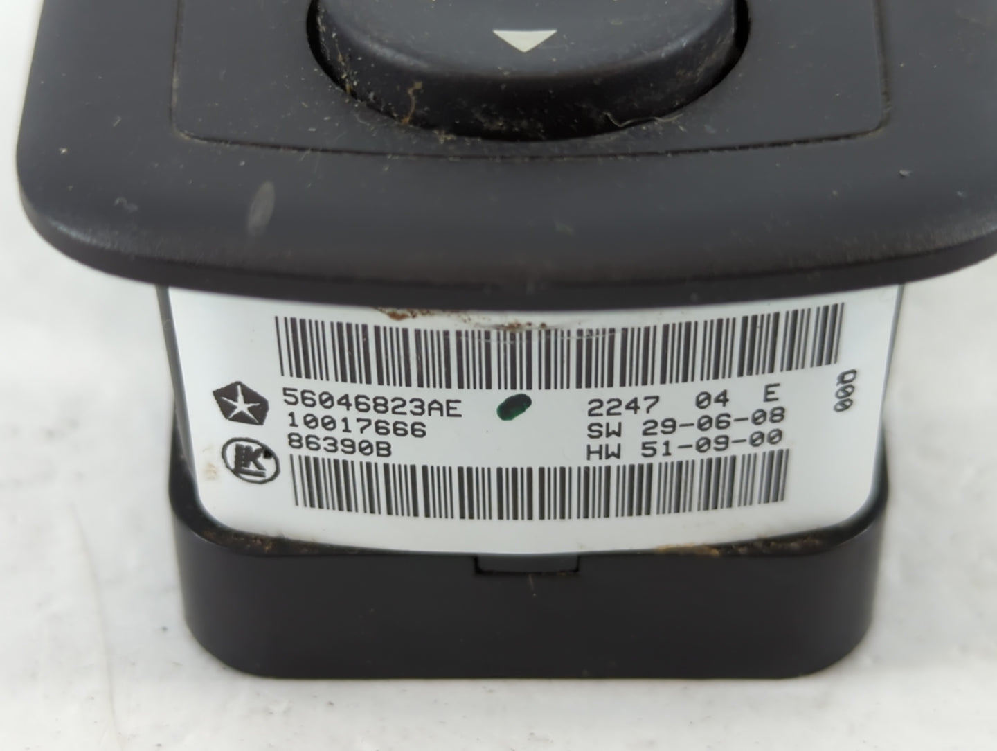2017 Dodge Ram 1500 Master Power Window Switch Replacement Driver Side Left P/N:56046823AE Fits Fits 2016 2018 2019 2020 202