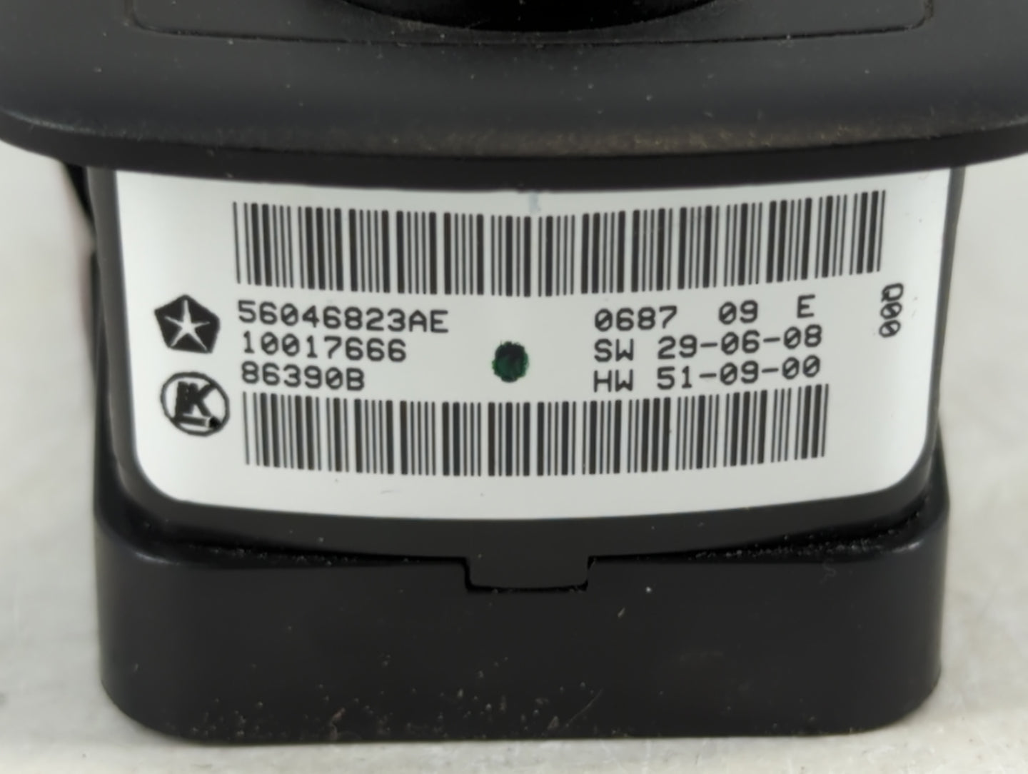 2017 Dodge Ram 1500 Master Power Window Switch Replacement Driver Side Left P/N:56046823AE Fits Fits 2016 2018 2019 2020 202