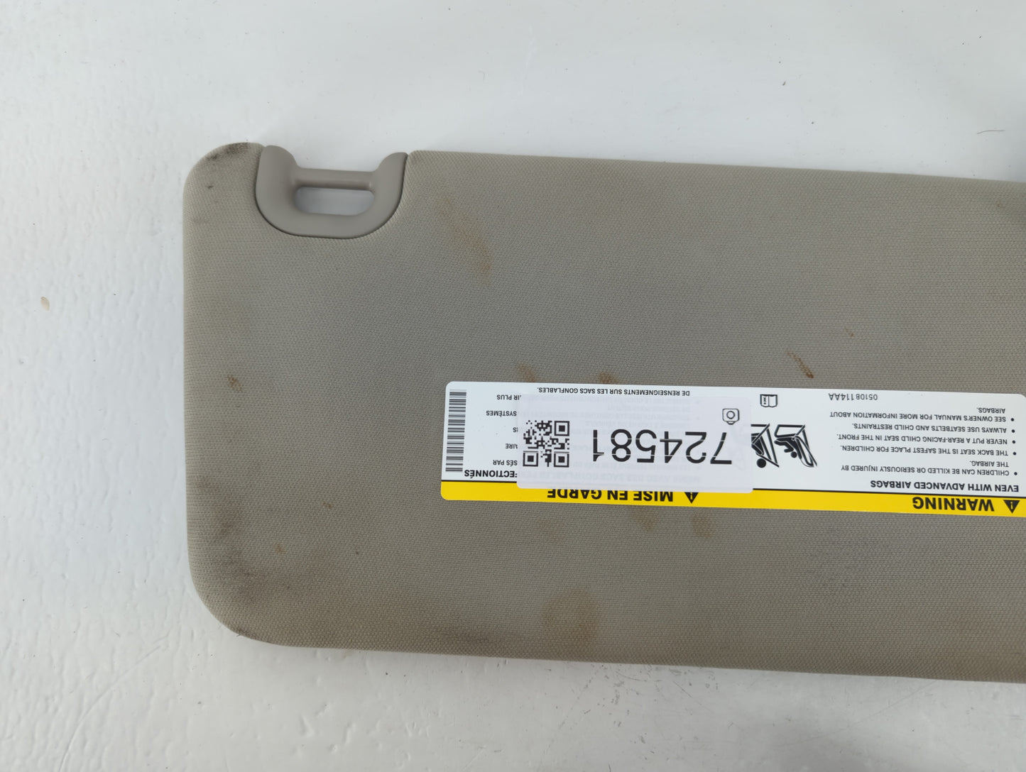 2017 Dodge Ram 1500 Sun Visor Shade Replacement Driver Left Mirror Fits Fits 2013 2014 2015 2016 2018 2019 2020 2021 2022 OE