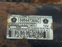 2017 Dodge Ram 1500 Car Starter Motor Solenoid OEM P/N:M000T23271ZC 56044736AC Fits OEM Used Auto Parts - Oemusedautoparts1.