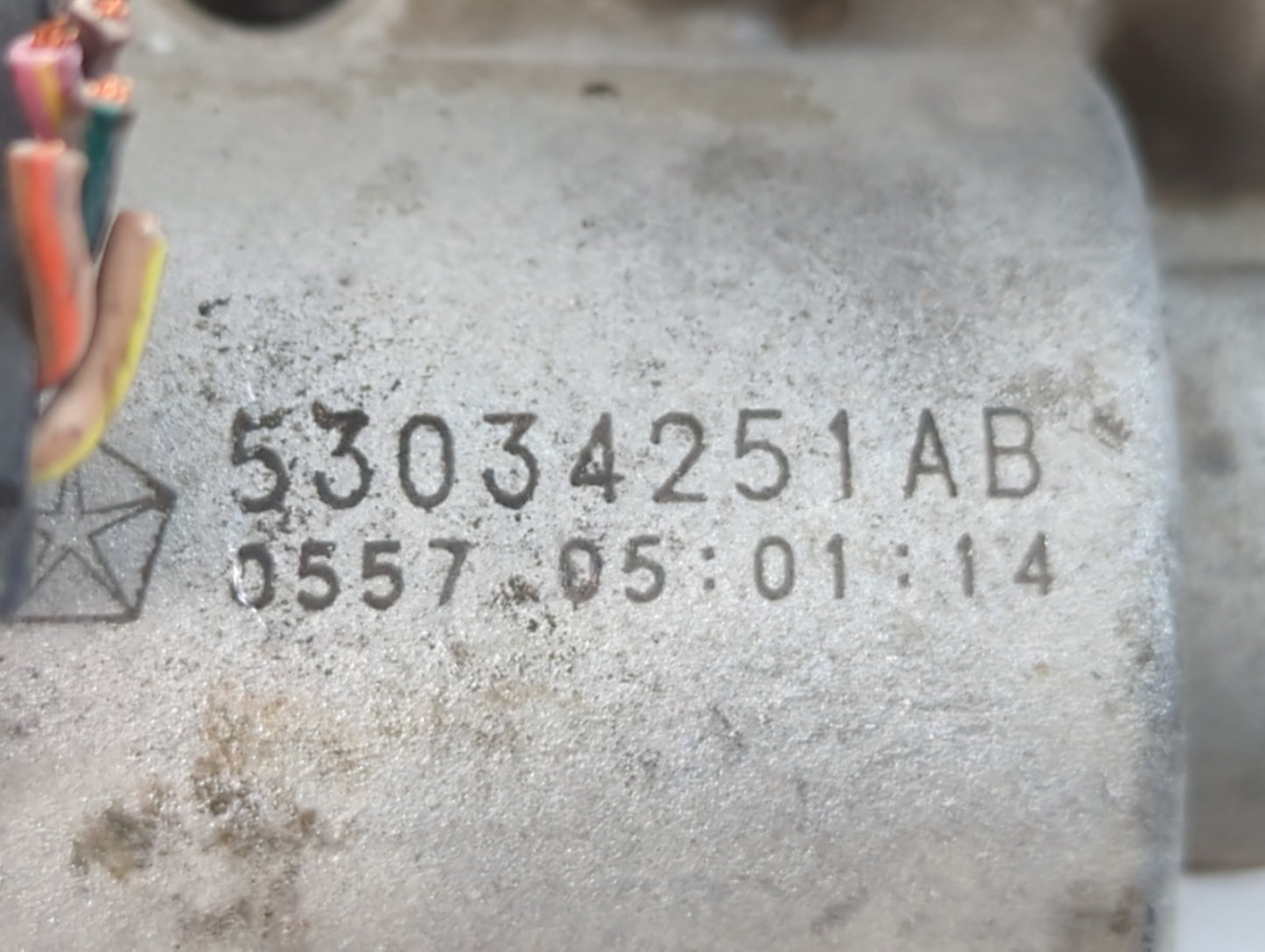 2017 Dodge Ram 1500 Throttle Body P/N:53034251 AB Fits Fits 2012 2013 2014 2015 2016 2018 2019 2020 2021 2022 OEM Used Auto 
