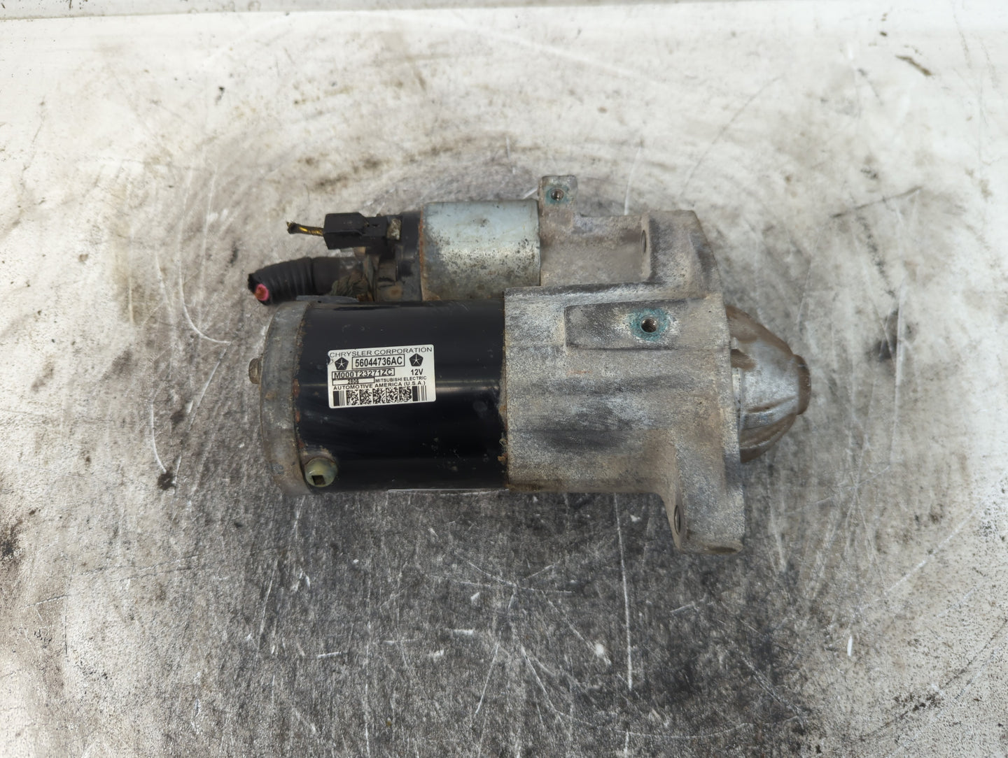 2017 Dodge Ram 1500 Car Starter Motor Solenoid OEM P/N:56044736AC Fits OEM Used Auto Parts - Oemusedautoparts1.com