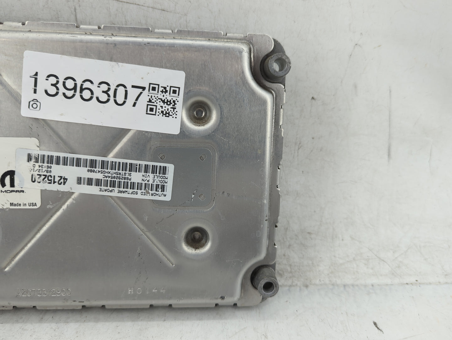 2017 Dodge Ram 2500 PCM Engine Control Computer ECU ECM PCU OEM P/N:P68243296AB Fits Fits 2016 OEM Used Auto Parts - Oemused