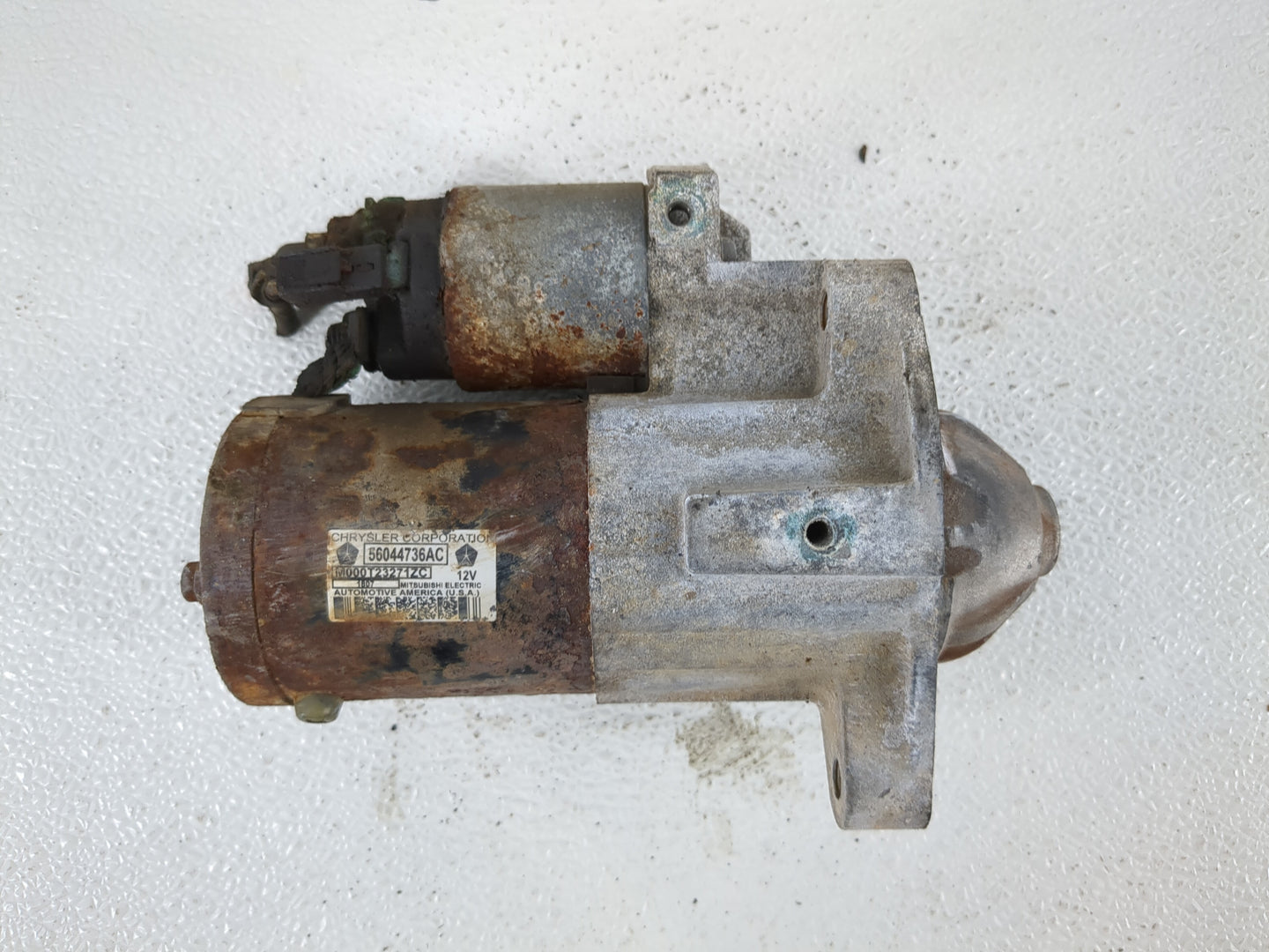 2009 Dodge Ram 3500 Car Starter Motor Solenoid OEM P/N:56044736AC Fits OEM Used Auto Parts - Oemusedautoparts1.com
