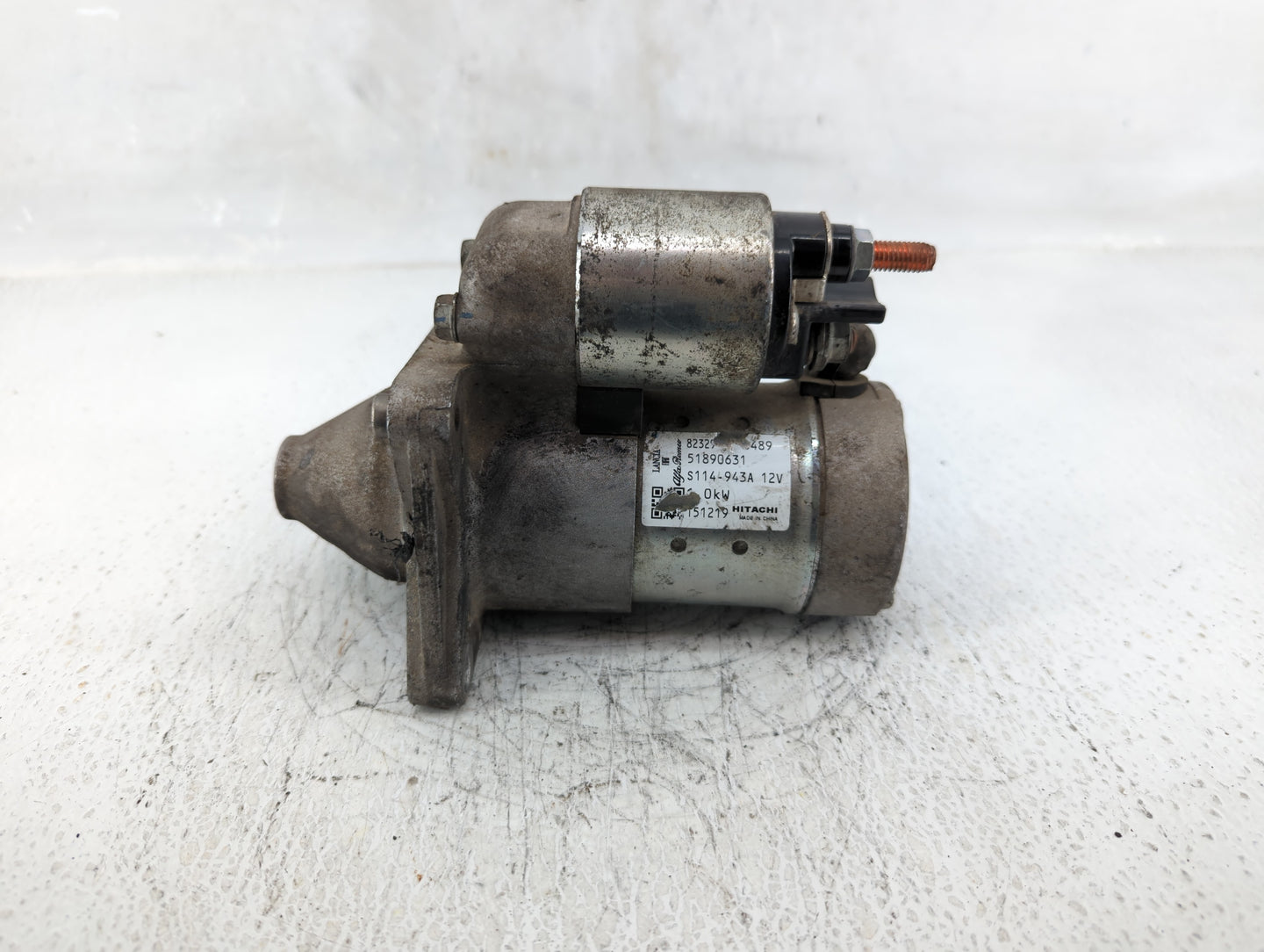 2017 Fiat 124 Spider Car Starter Motor Solenoid OEM P/N:51890631 Fits Fits 2014 2015 2016 2018 OEM Used Auto Parts - Oemused