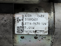 2014-2017 Fiat 500 Car Starter Motor Solenoid OEM P/N:51890631 Fits Fits 2014 2015 2016 2017 2018 OEM Used Auto Parts - Oemu