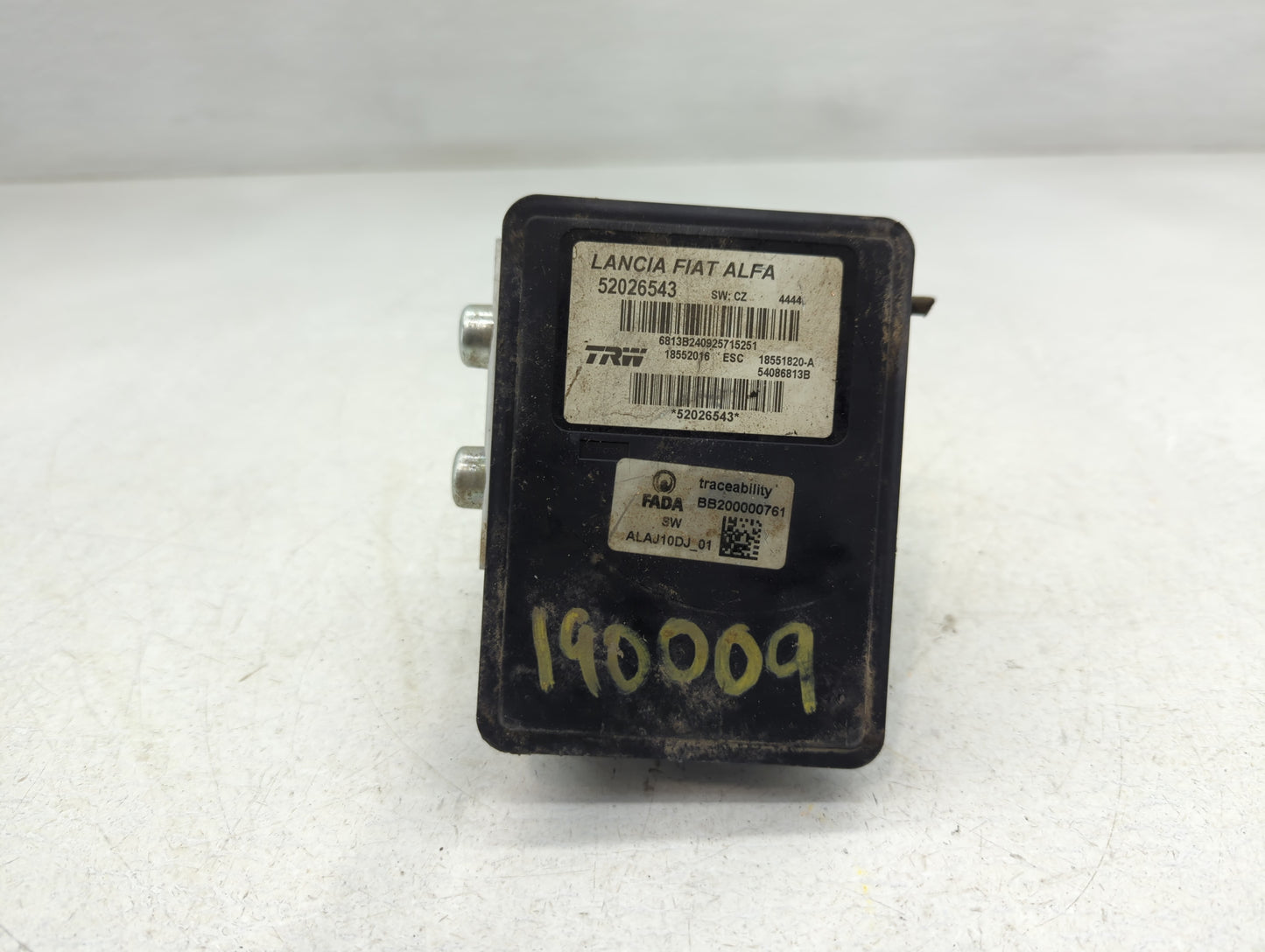 2017 Fiat 500 ABS Pump Control Module Replacement P/N:N652382718DCC Fits OEM Used Auto Parts - Oemusedautoparts1.com
