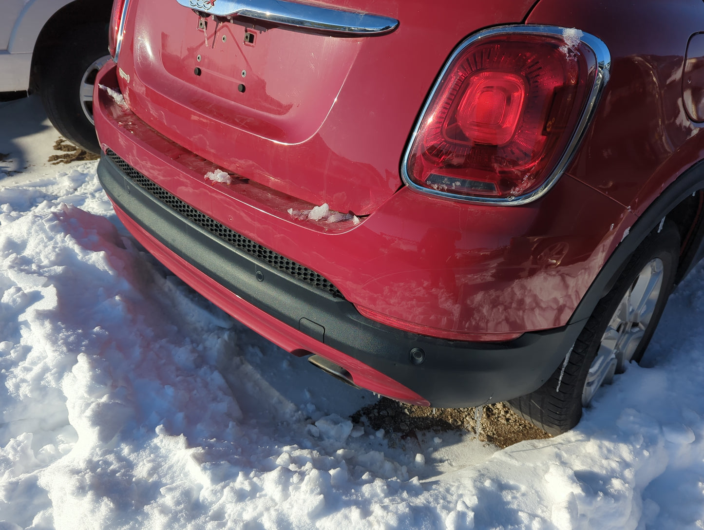 2017 Fiat 500x Rear Bumper Assembly Oem - Oemusedautoparts1.com