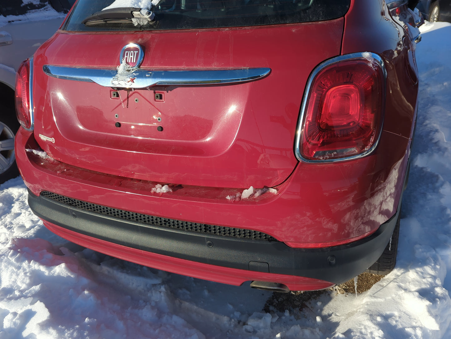 2017 Fiat 500x Rear Bumper Assembly Oem - Oemusedautoparts1.com