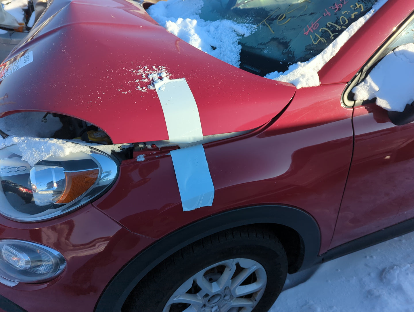 2017 Fiat 500x Driver Fender - Oemusedautoparts1.com