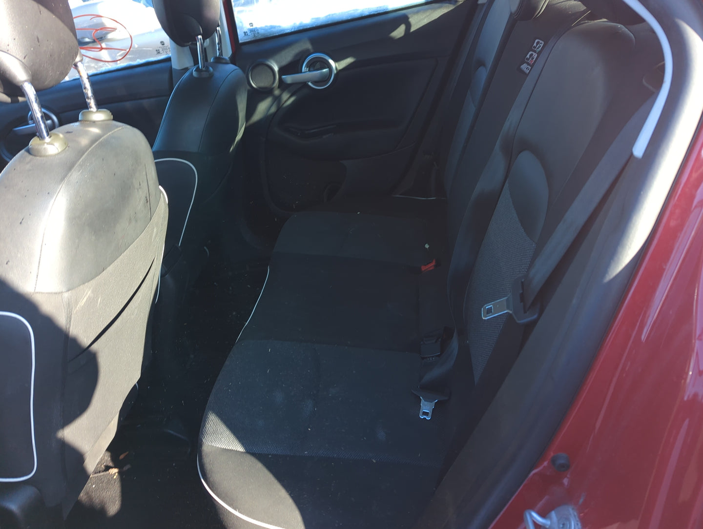 2017 Fiat 500x Rear Seat Oem - Oemusedautoparts1.com
