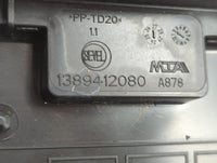 2017 Fiat Ducato Fusebox Fuse Box Panel Relay Module P/N:1389412080 Fits OEM Used Auto Parts - Oemusedautoparts1.com