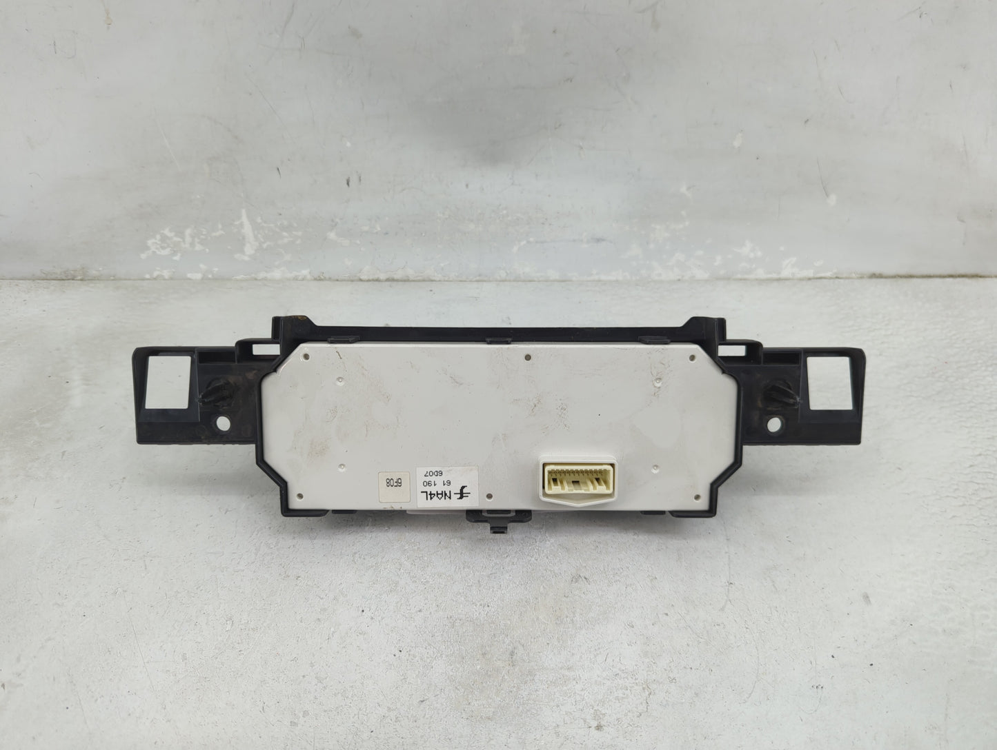 2017 Fiat-Lancia 124 Spider Climate Control Module Temperature AC/Heater Replacement P/N:NA4L61190 6D07, 6F08 Fits OEM Used 