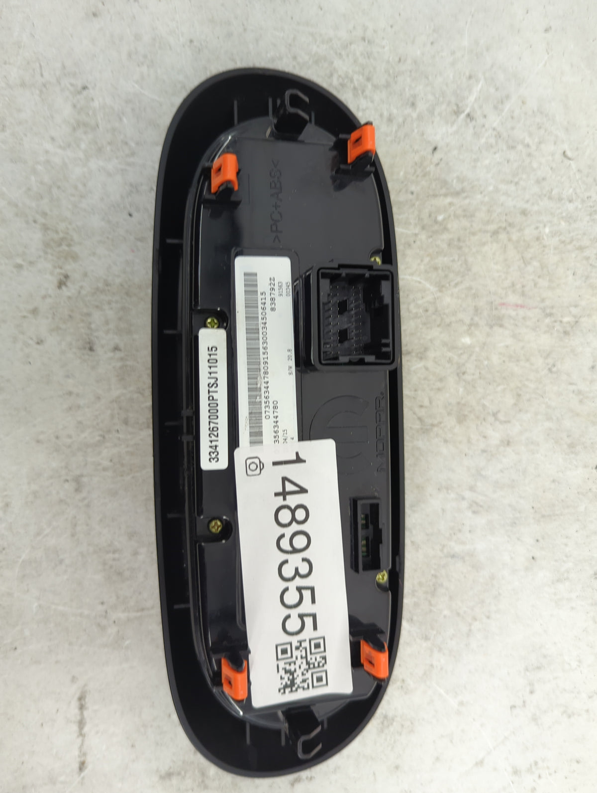 2017 Fiat-Lancia Fiat 500 Climate Control Module Temperature AC/Heater Replacement P/N:07356344780 8387922 Fits OEM Used Aut