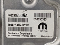 2017 Fiat Promaster City PCM Engine Control Computer ECU ECM PCU OEM P/N:P68257650AA P50050333, T00EP1446COY7X Fits Fits 201