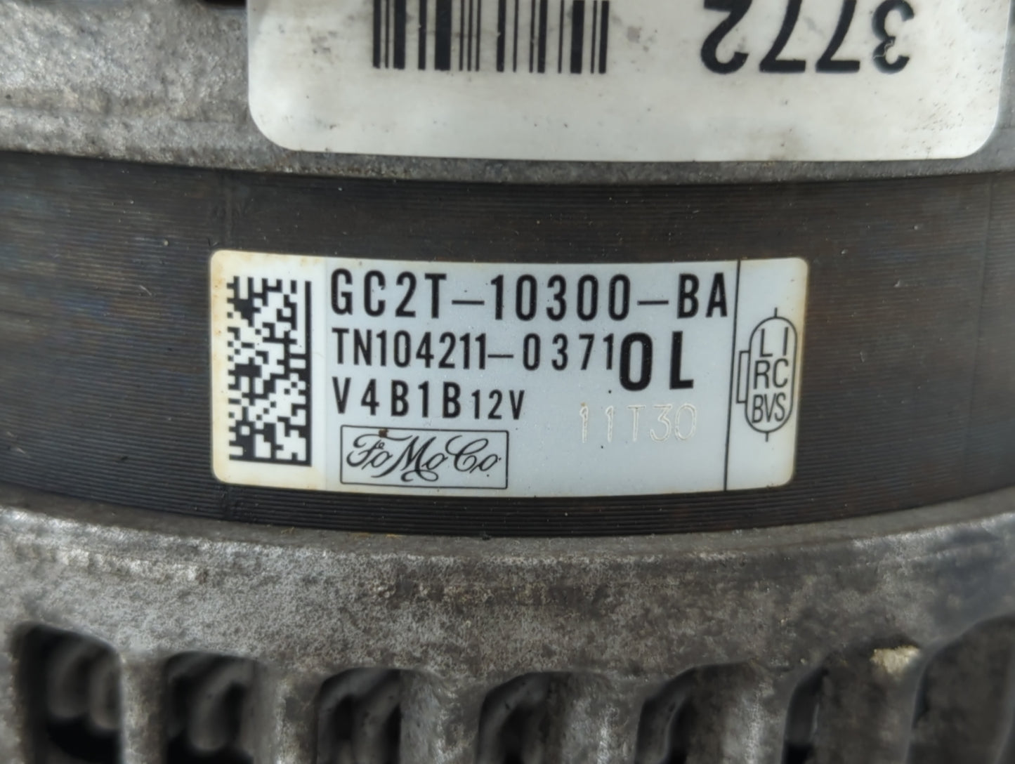 2017 Ford E-350 Econoline Alternator Replacement Generator Charging Assembly Engine OEM P/N:TN104211-0371 GC2T-10300-BA Fits