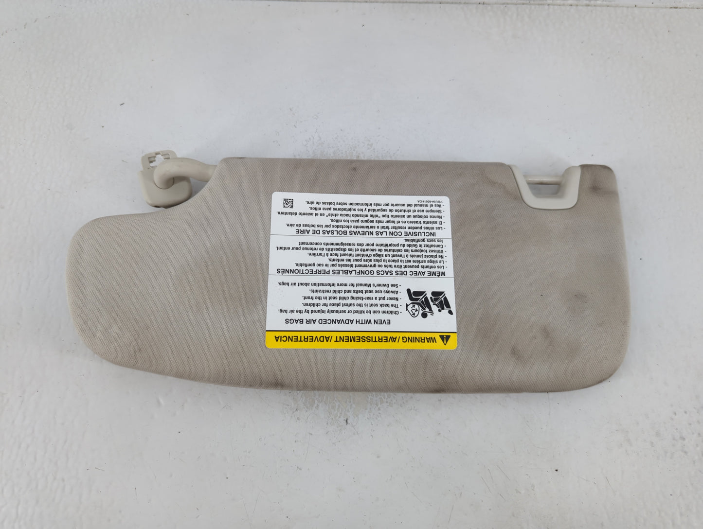 2015-2020 Ford Edge Sun Visor Shade Replacement Passenger Right Mirror Fits Fits 2015 2016 2017 2018 2019 2020 OEM Used Auto
