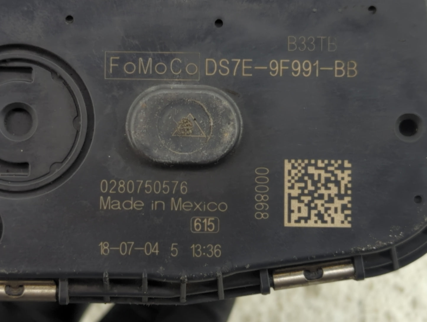 2015-2018 Ford Edge Throttle Body P/N:0280750576 DS7E-9F991-BB Fits Fits 2014 2015 2016 2017 2018 2019 2020 2021 2022 OEM Us