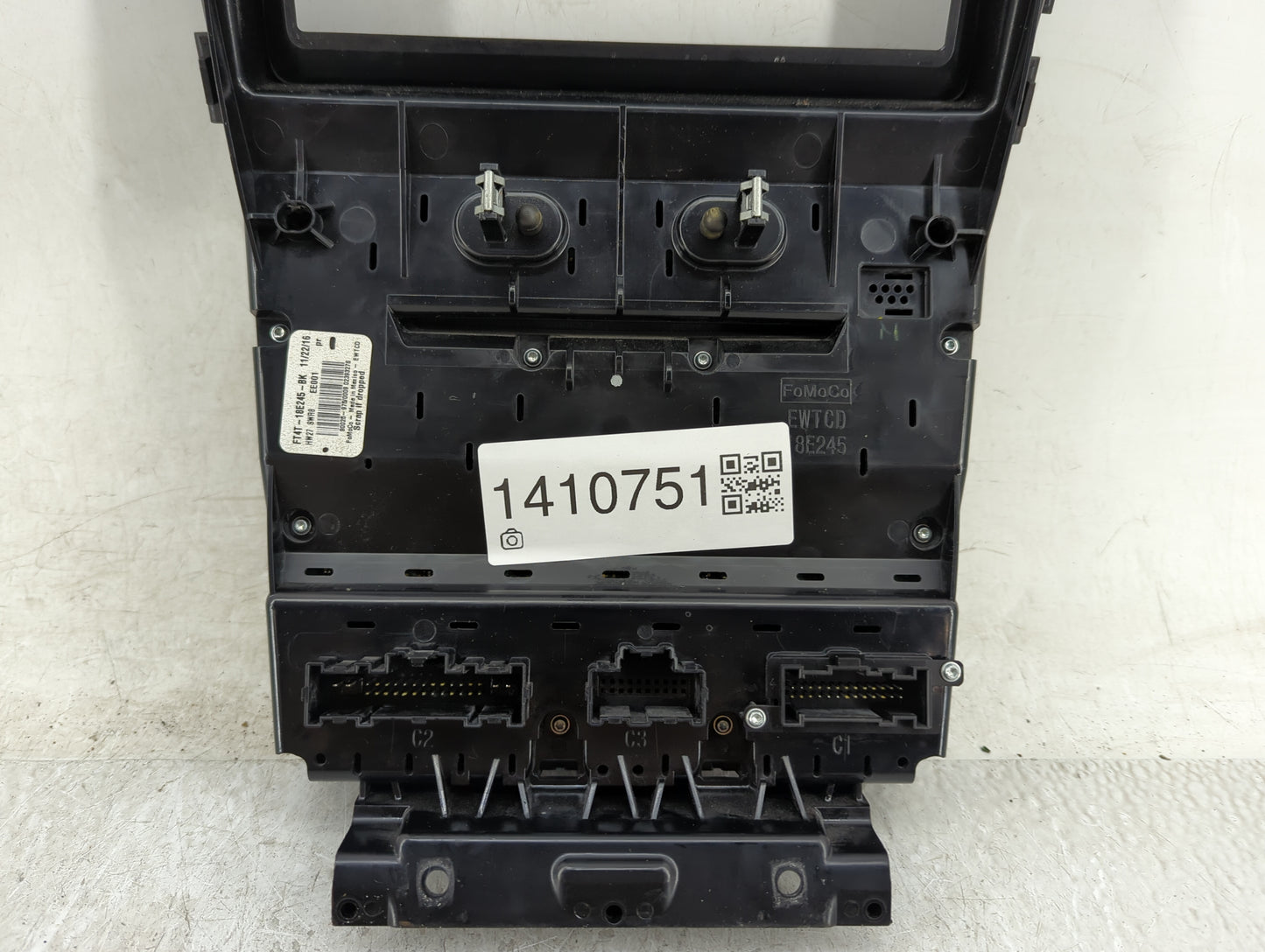 2015-2018 Ford Edge Radio Control Panel - Oemusedautoparts1.com